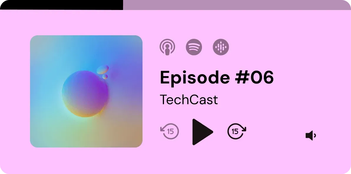 Podcast player